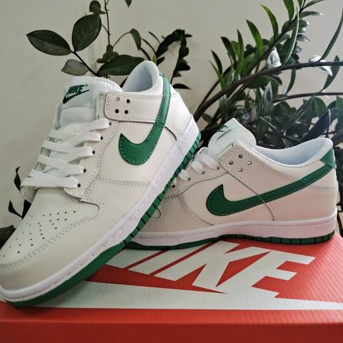 Cheap Nike Dunk Shoes Wholesale Men and Women White Green-166